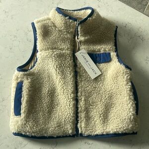 NWT JANIE and JACK Kid’s Sherpa Vest